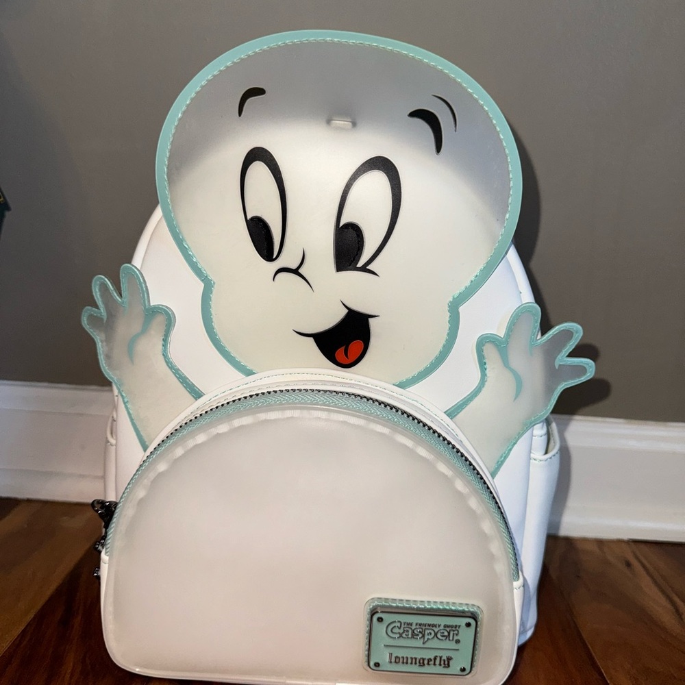 Loungefly Casper White and Mint Backpack